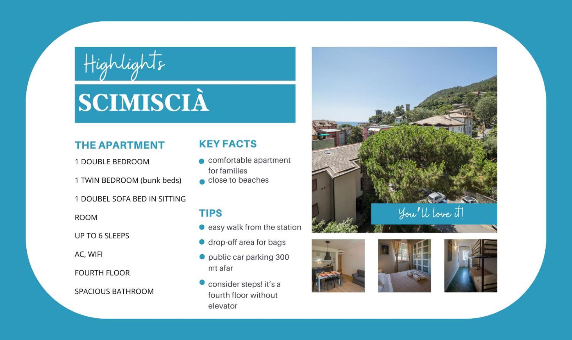 Scimiscia 2-Bedroom Apartment With Ac Monterosso al Mare Exterior photo